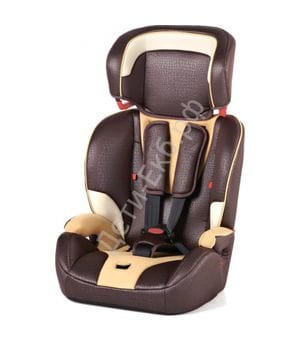 Автокресло GEOBY CS906F ( 9-36кг) (W4CC) Коричневый/бежевый