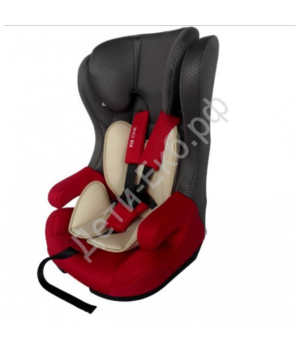 Автокресло GEOBY FIX ONE LB-523 RED-GREY