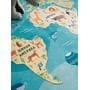 Детский игровой коврик Карта мира