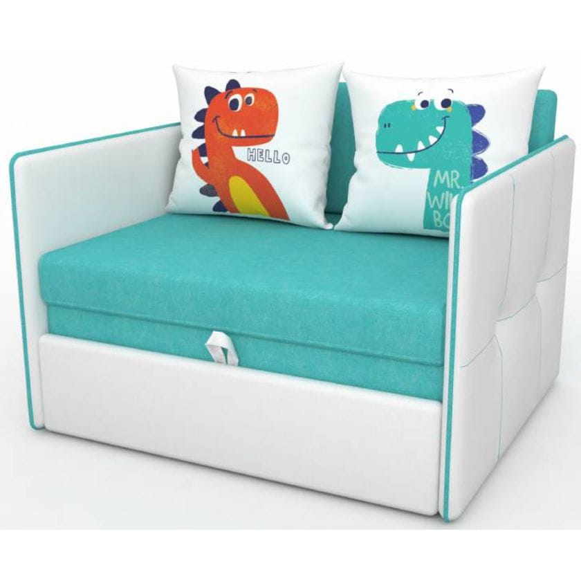 Кресло кровать для детей с ортопедическим матрасом и бортиками