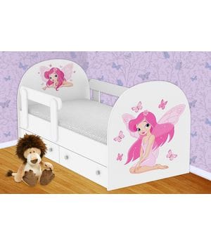 Детская кровать Фея  с ящиками 