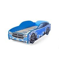 Кровать-машина Додж синий