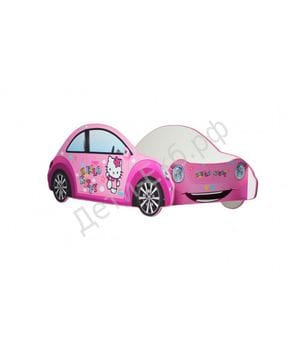 Кровать машина Hello Kitty