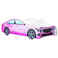 Кровать машинка Mercedes-Benz розовый