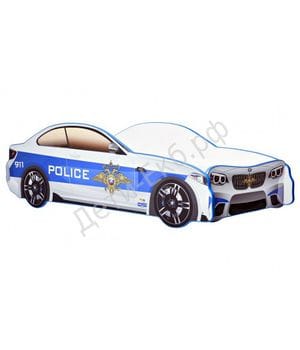Кровать машина Полиция БМВ