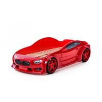 Кровать-машинка объемная (3d) EVO БМВ красный