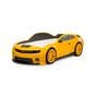 Кровать-машинка объемная (3d) EVO Camaro желтый