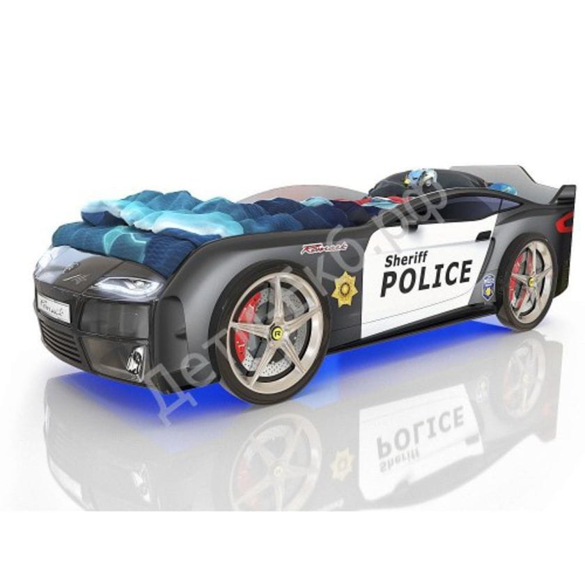 Кровать-машинка Romack Kiddy Полиция