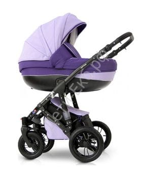 Коляска Verdi Aston 3 в 1 №36 (св.фиолетовый+тем.фиолетовый)